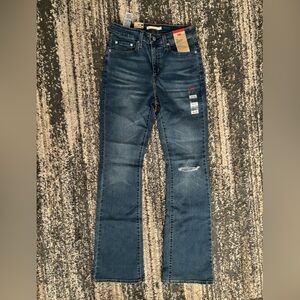 Levi's Women's Dark Blue Boot Cut Jeans